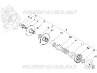 Driven pulley