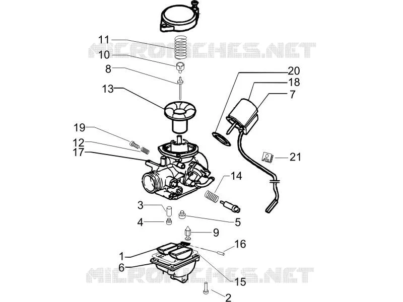 Carburetor's components