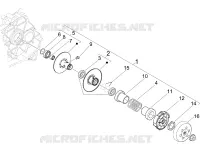 Driven pulley