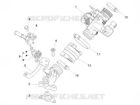 Throttle body - Injector - Union pipe