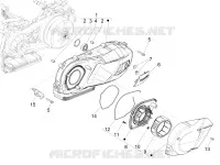 Crankcase cover - Crankcase cooling