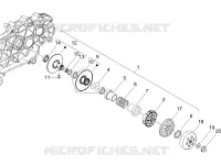 Driven pulley