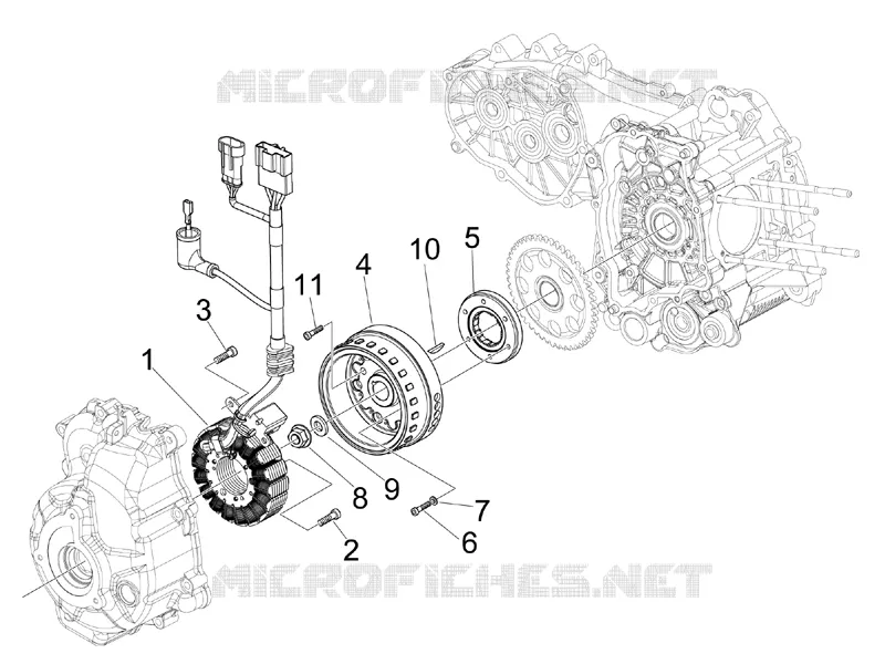 Flywheel magneto
