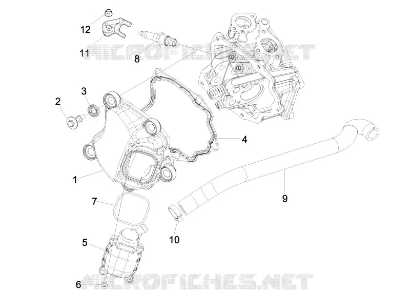 Cylinder head cover