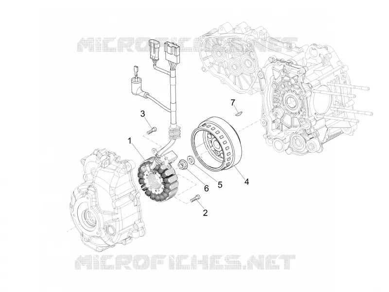 Flywheel magneto