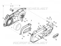 Crankcase cover - Crankcase cooling