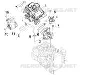 Throttle body - Injector - Union pipe