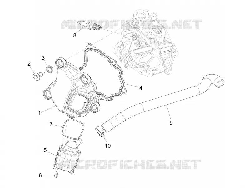 Cylinder head cover