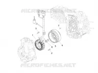 Flywheel magneto