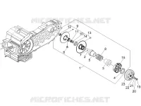 Driven pulley