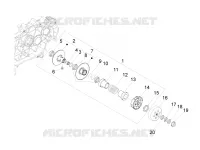 Driven pulley