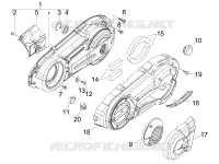 Crankcase cover - Crankcase cooling