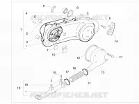 Crankcase cover - Crankcase cooling