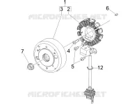 Flywheel magneto