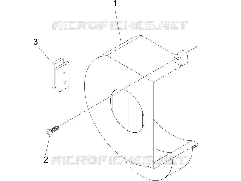 Flywheel magneto cover - Oil filter