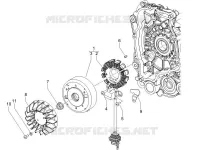 Flywheel magneto