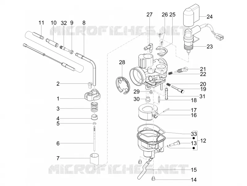 Carburetor's components
