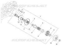 Driven pulley