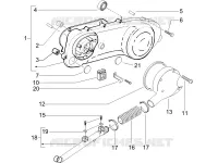 Crankcase cover - Crankcase cooling