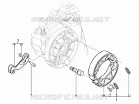 Rear brake - Brake jaw