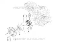 Flywheel magneto