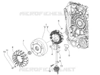 Flywheel magneto
