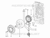 Flywheel magneto