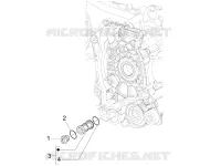 Flywheel magneto cover - Oil filter