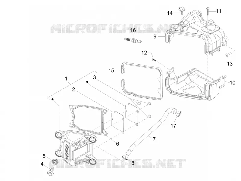 Cylinder head cover
