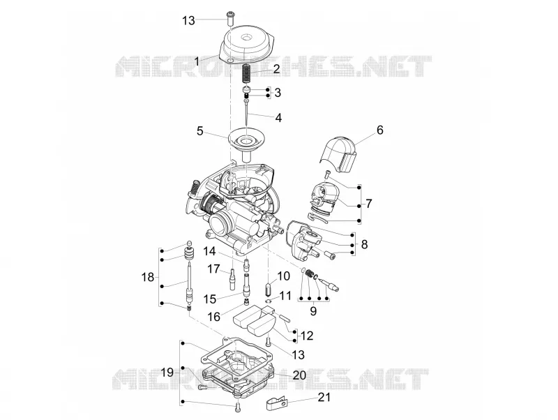 Carburetor's components