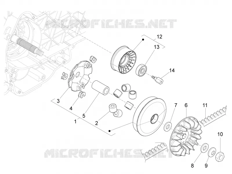 Driving pulley