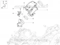 Throttle body - Injector - Union pipe