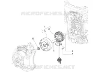 Flywheel magneto
