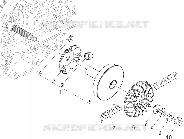 Driving pulley