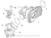 Throttle body - Injector - Union pipe