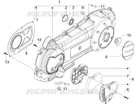 Crankcase cover - Crankcase cooling