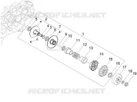 Driven pulley