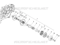 Driven pulley
