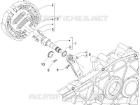 Rear brake - Brake jaw