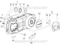 Crankcase cover - Crankcase cooling