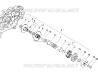 Driven pulley
