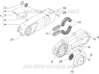 Crankcase cover - Crankcase cooling