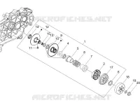 Driven pulley
