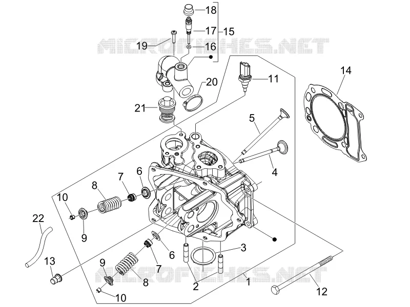 Head unit - Valve