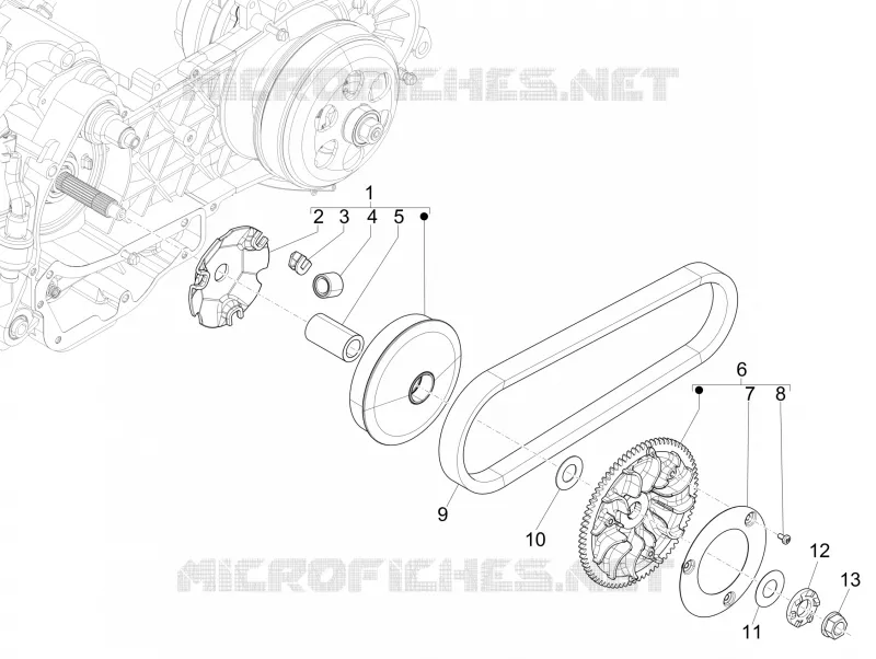 Driving pulley
