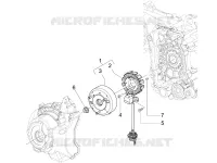 Flywheel magneto