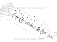 Driven pulley