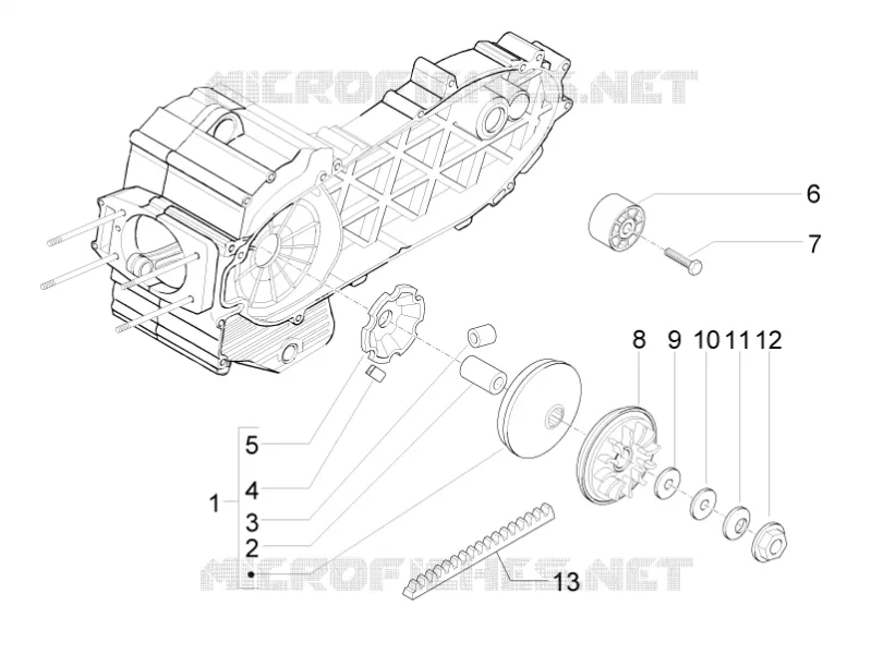 Driving pulley