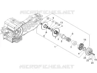 Driven pulley