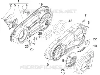 Crankcase cover - Crankcase cooling